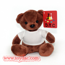 Peluche petit ours avec t-shirt